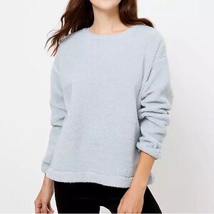 Loft Cozy Sherpa Sweatshirt